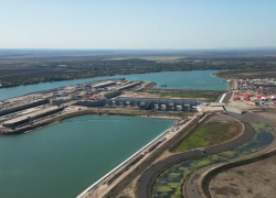 На Дону начал работу в тестовом режиме пятый по счету Багаевский гидроузел