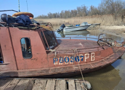 Ржавый браконьер совершил рейд в заповедную акваторию Цимлянского водохранилища