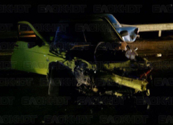 Появились фото с места жуткого ДТП на автодороге Цимлянск-Волгодонск