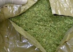 В Волгодонске во время прогулки у мужчины изъяли увесистый пакет с марихуаной