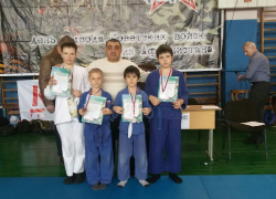 Четыре призовых места завоевали волгодонцы на областном турнире по дзюдо