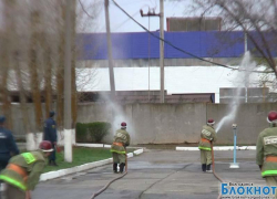 Юноши Волгодонска прошли спецподготовку пожарных