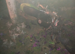 20-летняя мотоциклистка врезалась в столб на «Мирном Атоме» в Волгодонске, девушка в реанимации