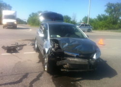 В Волгодонском районе беременная девушка на «Опеле» протаранила «Джелли»