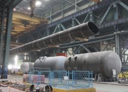 Волгодонский «Атоммаш» изготовил 16 крупных свай морской платформы
