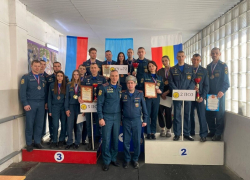 Атомные пожарные из Волгодонска завоевали «золото» на зимнем областном чемпионате 