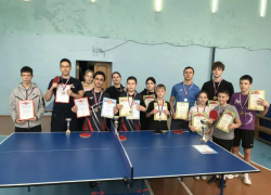 Юные спортсмены Цимлянска разыграли Открытое первенство по настольному теннису 