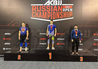 Двукратным чемпионом России по бразильскому джиу-джитсу стал волгодонец Владислав Первилов 