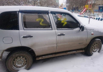 Вандалы краской изуродовали машины, припаркованные в одном из дворов Волгодонска