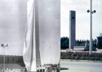 Обелиск Победы в Волгодонске открыли под рокот мотоциклов и с землей из Бреста