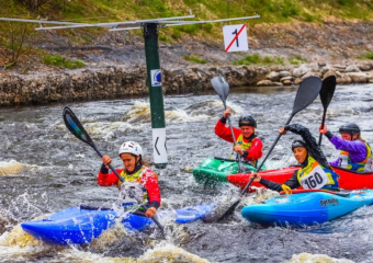 Байдарочники из Волгодонска прошли соревнования на северных реках