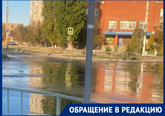 «Венеция с душком»: окрестности налоговой затопило море из фекалий 