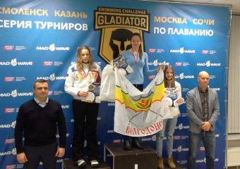 Пловцы из Волгодонска завоевали десять медалей на международном турнире в Казани