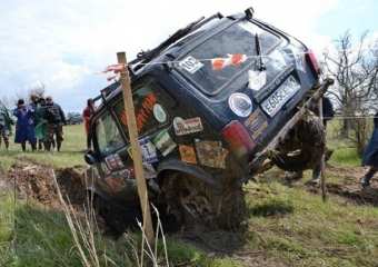 Зрелищные гонки по бездорожью волгодонских экстремалов попали на видео