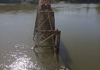 Ложится на дно, как домино: как могла бы выглядеть плотина Петровского шлюза в наши дни