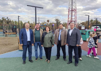 В хуторе Потапов открыли новую зону отдыха
