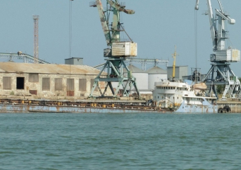 Волгодонский порт перевалил первые тысячи тонн грузов