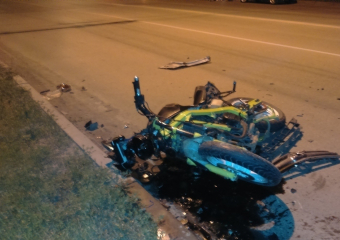 16-летний мотоциклист попал в больницу после ДТП на Морской в Волгодонске