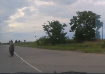 ДТП с участием малолетних мотоциклистов в Волгодонске попало на видео