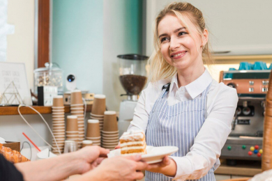 Продавцы в кафе, з/п до 50 т. р. - 