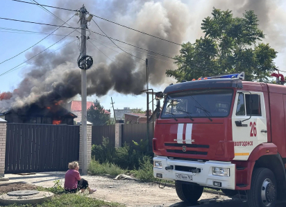 У семьи все сгорело: страшный пожар уничтожил дом в Соленовской