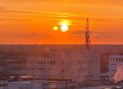 Два Солнца взошли в небе над Волгодонском