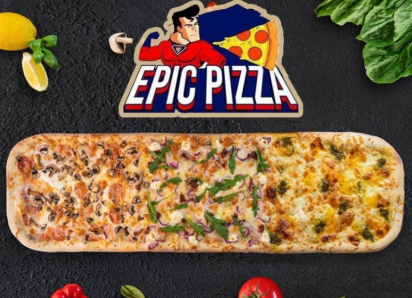 В понедельник в «Epic Pizza» по промокоду ОБЕД на всё меню 20% скидка