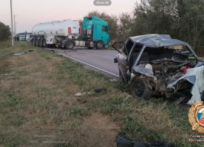 Под Волгодонском  в лобовом ДТП погиб 22-летний водитель