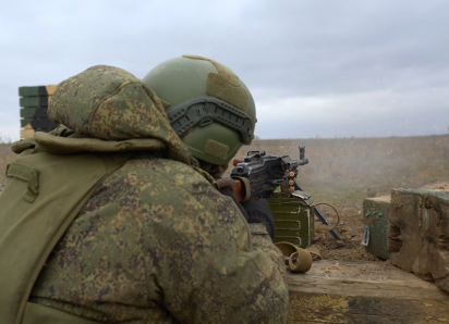 Новобранцы-контрактники ЮВО прошли обучение на общевойсковых полигонах