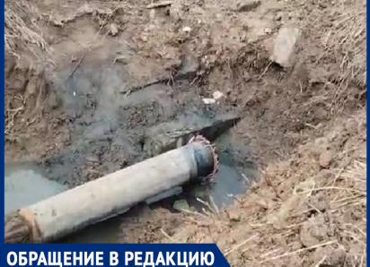 «Отходы сливают в Цимлянское водохранилище прямо в  Волгодонске!»: волгодонца шокировал метод ремонта канализации