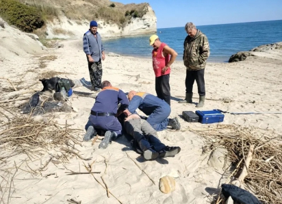Волгодонец упал с пятиметрового обрыва берега Цимлянского водохранилища