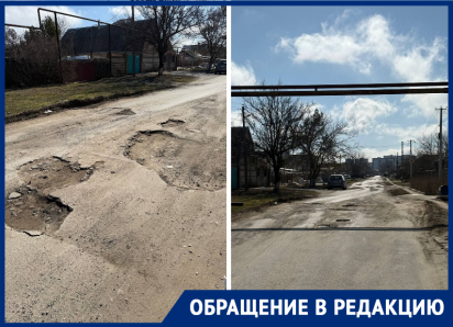 «Едешь при помощи интуиции»: уже четвертый год жители улицы Главной в Волгодонске тщетно ждут обещанного ремонта дороги