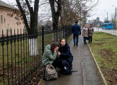 Бил кулаками, пинал и таскал за волосы: неизвестный напал на улице и избил двух школьниц в Волгодонске