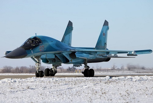 Авиабаза в Морозовске стала крупнейшим эксплуатантом фронтовых бомбардировщиков Су-34 в России