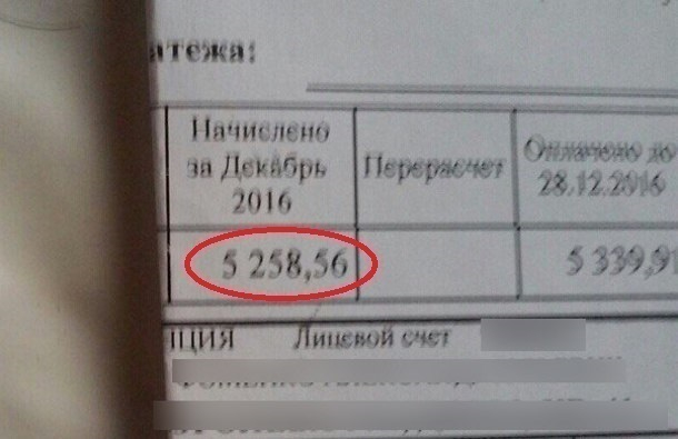 Нас стригут как овец - за отопление платим почти 6 000 рублей, - читательница