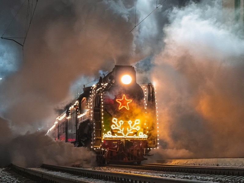 Поезд Деда Мороза проедет мимо Волгодонска