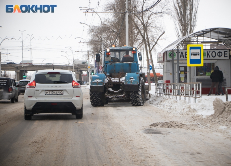 В Волгодонске снизили расходы на чистку дорог от снега