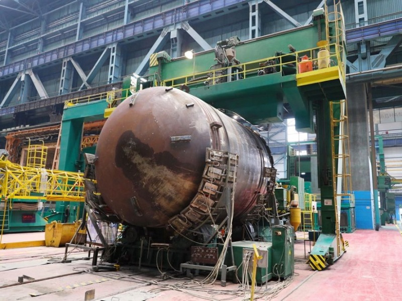 В Волгодонске 17 дней без остановок сваривали корпус  китайского реактора