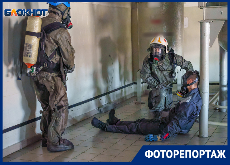 Включение сигнализации и массовая эвакуация: масштабные учения со спасателями прошли в НИИПАВ