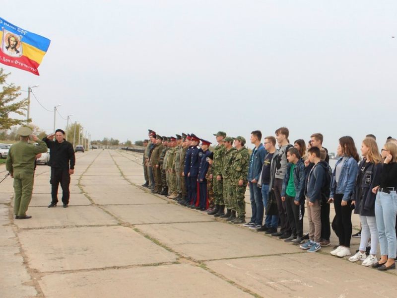 В Волгодонске состоялись военно-полевые сборы казаков Волгодонского городского казачьего общества
