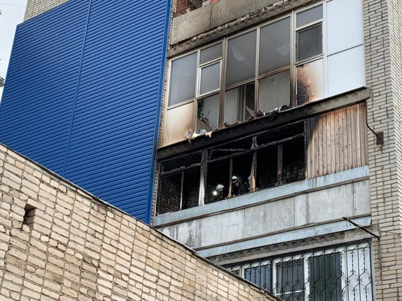 Пожарным удалось потушить пожар в доме №105 по улице Пионерской