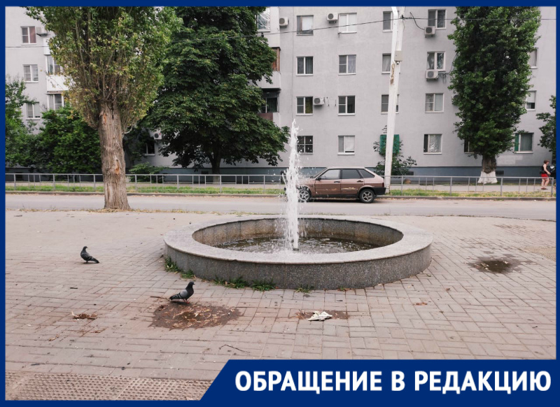 Волгодонцы возмутились состоянием фонтанов в «старом» городе
