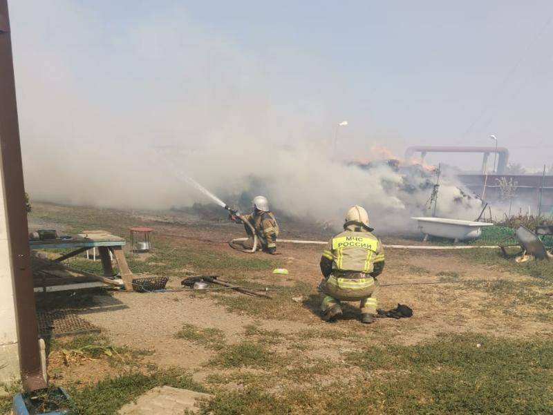 В Волгодонском районе сохраняется чрезвычайная пожароопасность