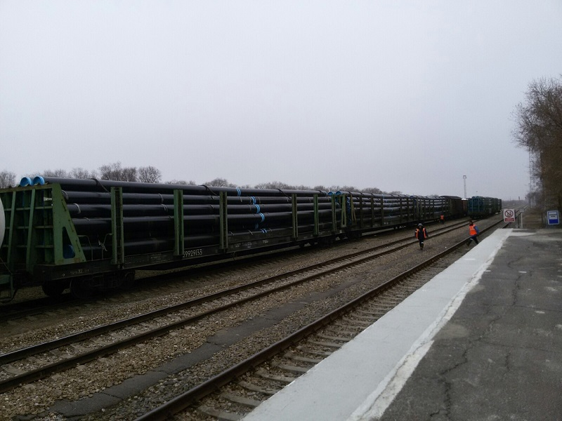 Рабочие сварили последний шов газопровода Дубовское - Волгодонск