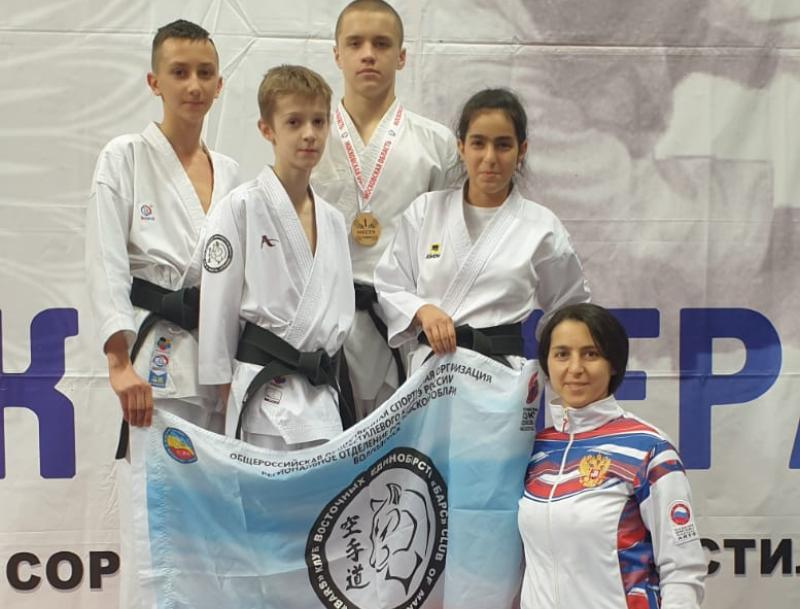 Юные волгодонцы успешно выступили на Всероссийских соревнования по каратэ