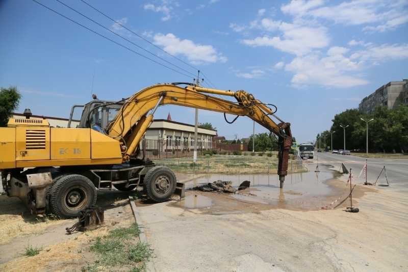 За неделю в Волгодонске произошло порядка 50 порывов на водопроводных сетях