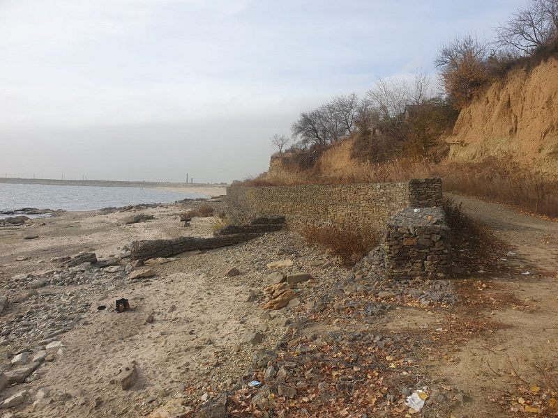 Начало ремонта берегоукрепительных сооружений Цимлянска сдвигается на несколько месяцев