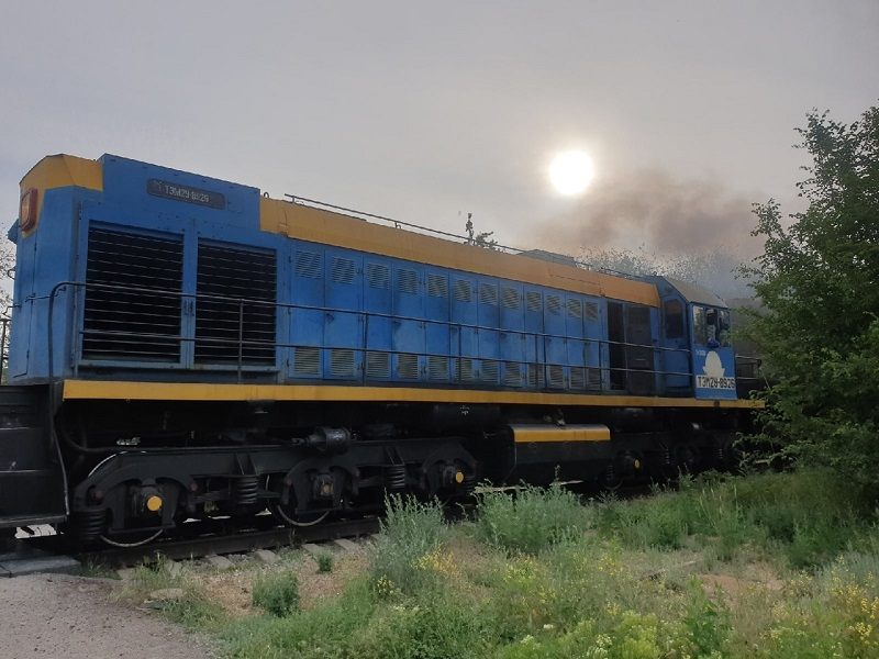 На станции Волгодонская во второй раз загорелся груз товарного вагона