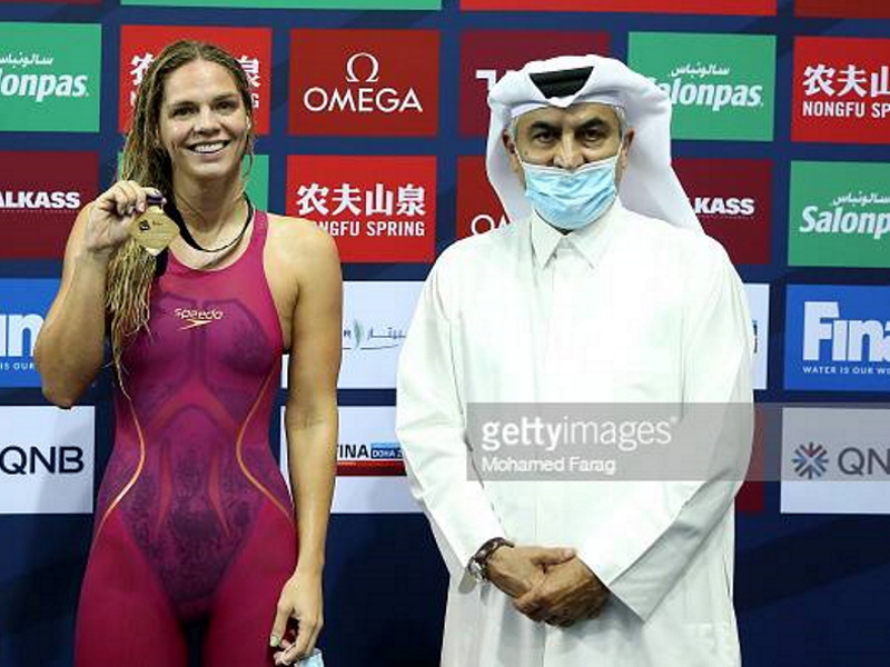 Три золотые медали завоевала экс-волгодончанка Юлия Ефимова в Дохе