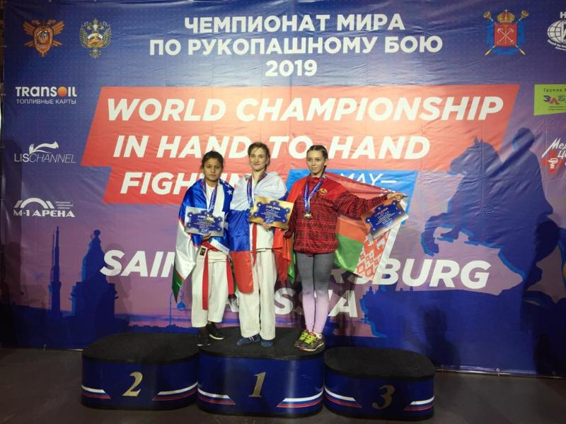 Волгодончанка Анна Новикова стала чемпионкой мира по рукопашному бою